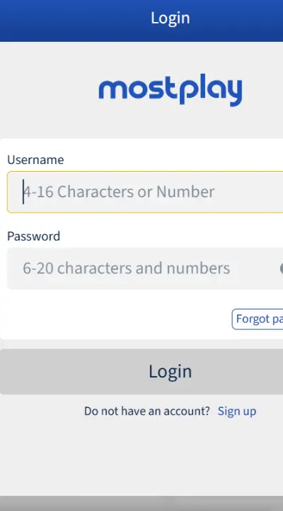 Most play Game-login